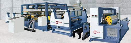 sjfm plastic extrusion coating machine